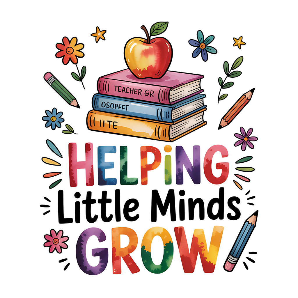 Helping Little Minds DTF Print
