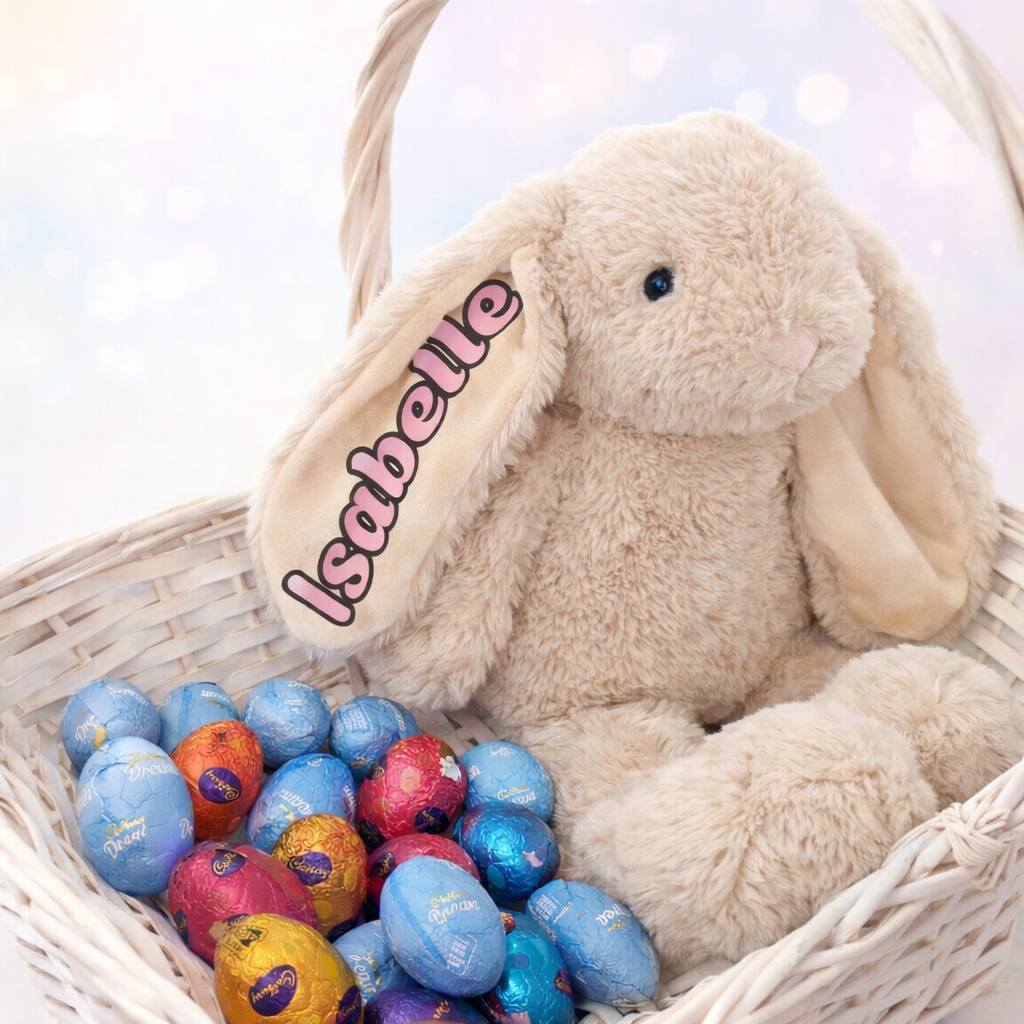 Personalised Large Plush Bunny