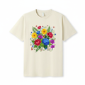 Colourful Garden Floral DTF Print
