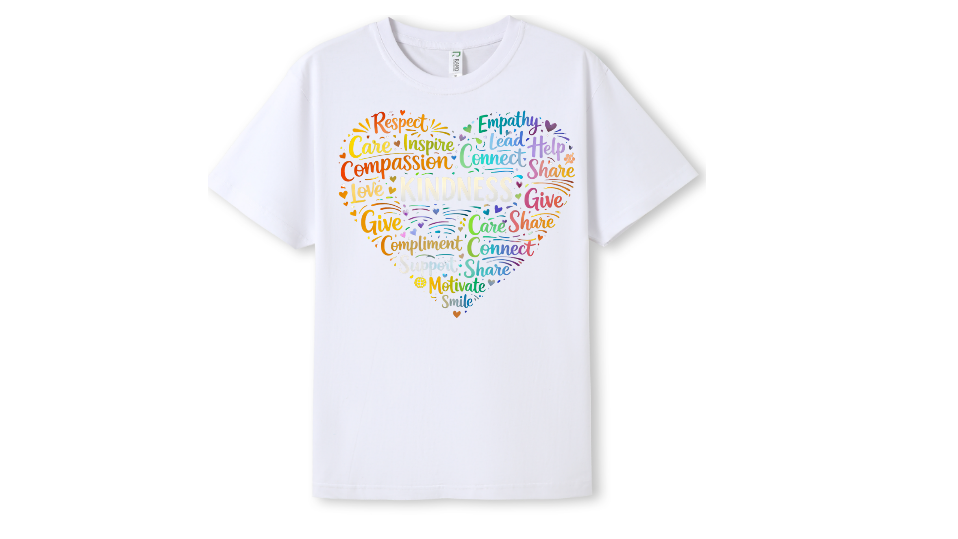 Kindness Rainbow Heart