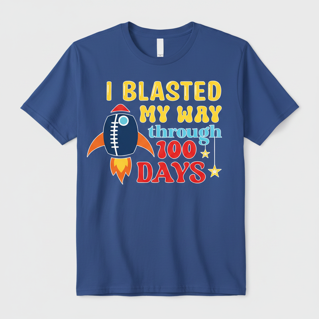 Rocket Adventure DTF Print