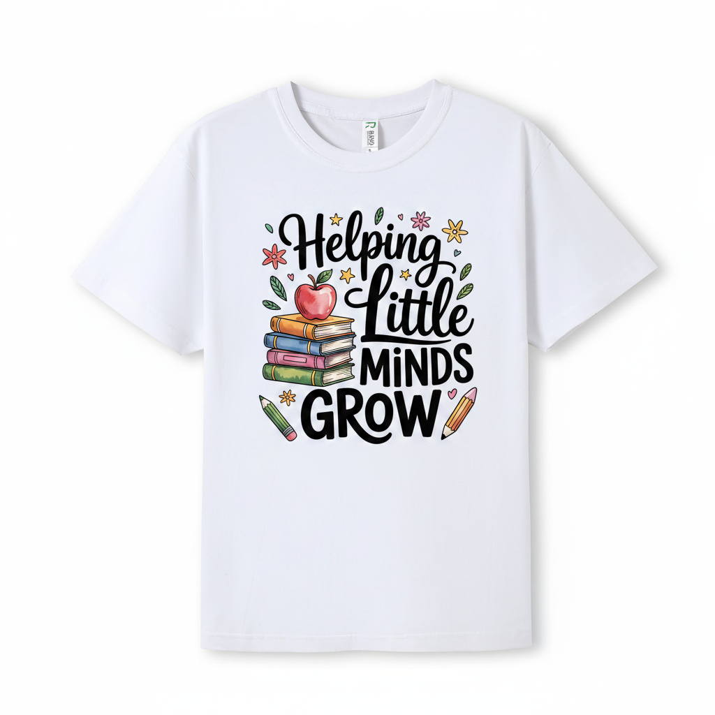 Helping Little Minds Grow DTF Print